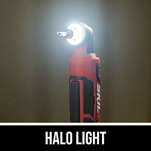 Skil Pwr Core 12 Brushless 12V 1/4 Inch Hex Right Angle Impact Driver Includes 2.0Ah Lithium Battery And Pwr Jump Charger - Ri574502 #TOP5