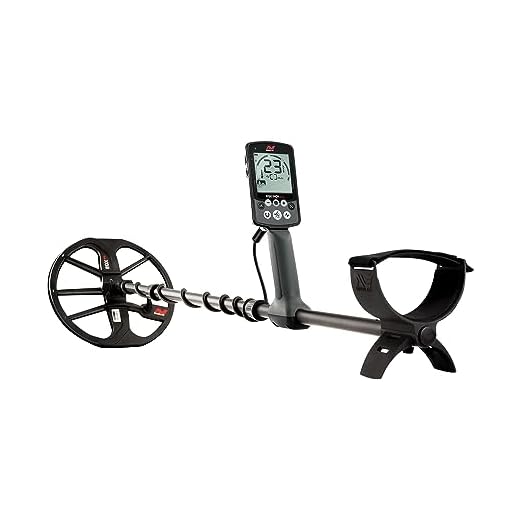 MINELAB Equinox 600 Multi-Frequency Waterproof Metal Detector for Adults with 11” Double-D Smart Coil & Wire Headphones (Option for 3 Single Frequencies, 3 Detect Modes)