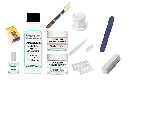 Sheba NailsState Board Sealed Odorless Nail Acrylic Student Kit