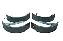 MAXGEAR Bremsbacken Satz für Trommelbremse Hinten mit Handbremshebel Kompatibel mit VW Transporter T3 Bus 252mm 19-0271