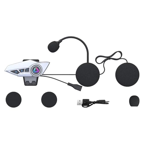 Auriculares para motocicleta que solucionan el ruido del viento con audio inalámbrico