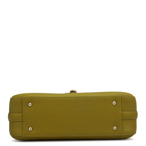 Image of Da Milano Small Leather Shoulder Bag (LB-OR-3023)