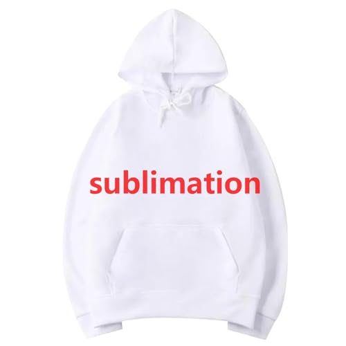 sublimation mens hoodies Polyester pullover blank plain white hoodie sweatshirt for men