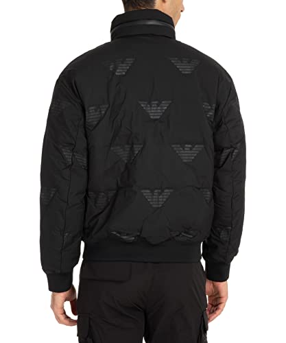 アルマーニ　EMPORIO ARMANI GENUINE DUCK DOWN Emporio Armani Men's Down Jacket Black, Black : Amazon.com