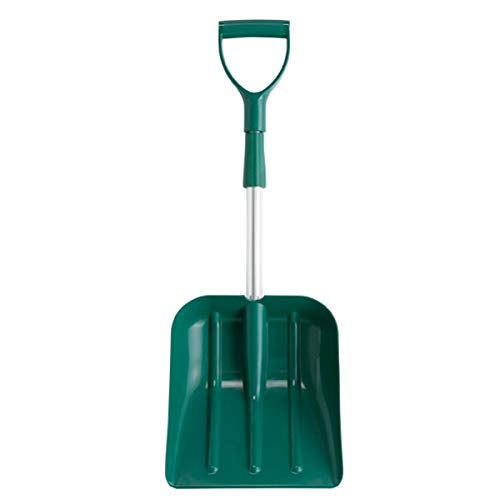 Leborgne Pelle à neige et à grains, Matière polymère, Manche aluminium télescopique:76-97 cm, Poignée plastique ergonomique, Largeur: 27 cm, Poids: 0,7 kg Cover