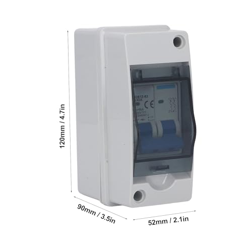 Boîtier de distribution solaire 1000V avec coupure CC 40A robuste - 4