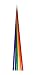 In the Breeze Thin Rainbow Tails, 24-Inch