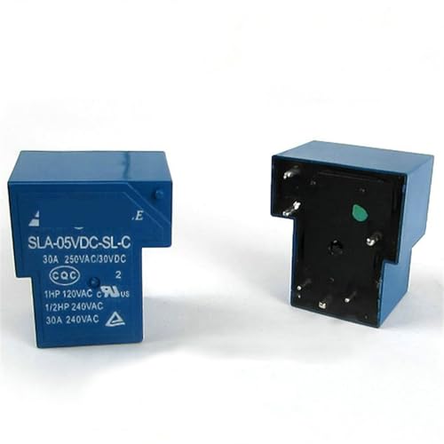 Relé SLA-05VDC-SL-C 5V 30A evita sobrecalentamientos en placas de circuito de 6 pines