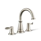 KOHLER K-27380-4-BN Bellera® Widespread Bathroom Sink Faucet...