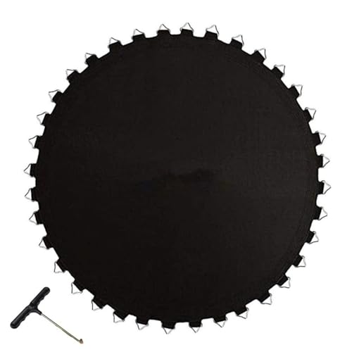 Mat de trampoline avec 60 rings en V NIDONE pour cadre 10 pieds et ressorts 5,5 pouces