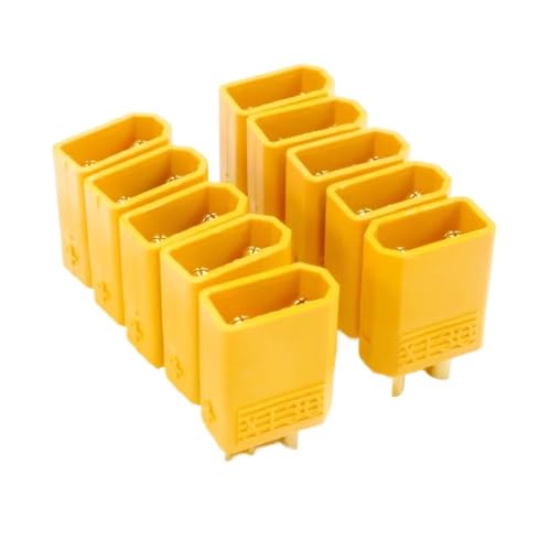 Amass 10/20 �� XT30 �u���b�g�R�l�N�^ RC �J�[�{�[�g Lipo �o�b�e���[ Quadcopter �h���[���ɑΉ�(10 PCS Male)