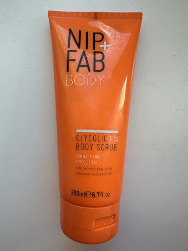Nip + Fab Glycolic Fix Peeling Corpo –Cura Del Corpo Aha Con Acido Salicilico – Esfoliante Per Cheratosi Pilare E Gambe A Fragola, Per Pelle Liscia, 200 Ml - 3