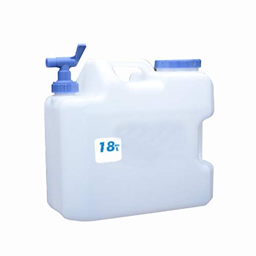 Cheerfulus Wasserkanister mit Hahn, Wasserbehälter Kanister für Auto, Outdoor Camping Wassertank Cover