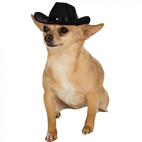 Cool Pet Dog Cat Cowboy Costume Hat and Bandana Scarf Set of 2 - Image 4