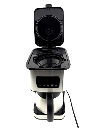 RB&G Ambiano Thermo Kaffeemaschine TCM-1, Edelstahl, 8 Tassen, 900 W, Timer-Funktion, 1L Wassertank – Bild 3