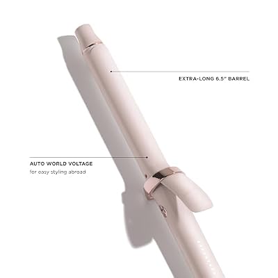 T3 SinglePass Curl X Extra-Long Barrel 1, 1.25, 1.5 Curling Iron with 9 Heat Settings and Ceramic Barrel for Fast Styling and Lasting Results on All Hair Types