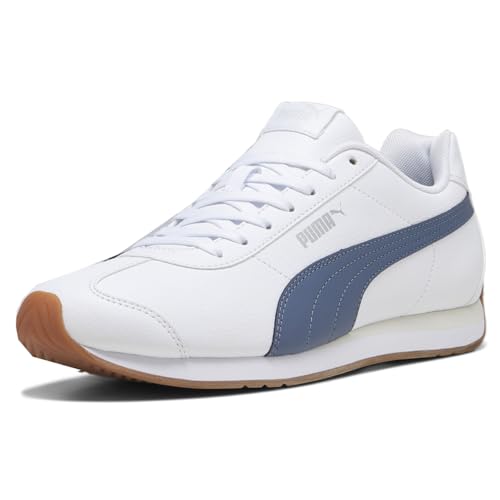 PUMA Mens Turin Iii Lace Up Sneakers Shoes Casual - White2