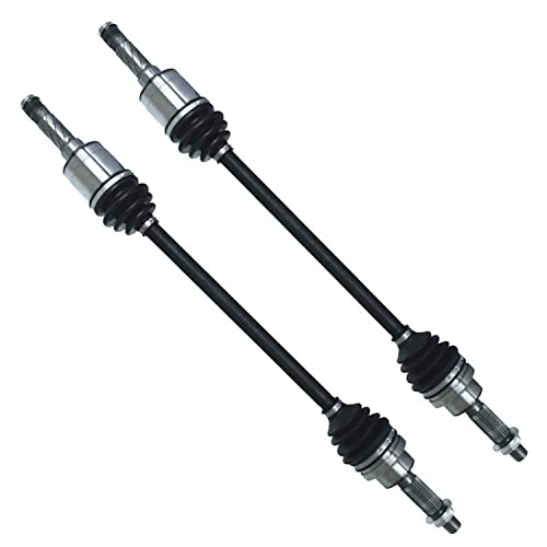Image of Detroit Axle - AWD Rear 2pc CV Axles for 13-15 Ford Escape, 2 CV Axles Assembly 2013 2014 2015 Replacement