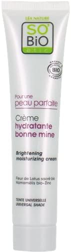 So'Bio Étic | Brightening Moisturizing Face Cream | Organic Complexion Correcting, Smoothing, Illuminating & Anti-Aging Moisturizer for Normal to Combination Skin | 1.35 fl oz