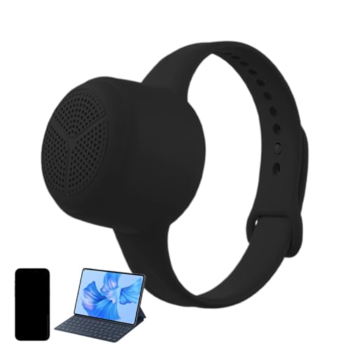 Genérico Altavoz impermeable Portátil - 37,5x32 mm | Reproductor de música de audio de música con dagas Portátil espeaker con batería duradera | v5.0 Altavoz para viajar