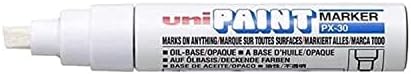 UNI PX - 30 Chisel Tip White, UUPX30W