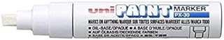 UNI PX - 30 Chisel Tip White, UUPX30W