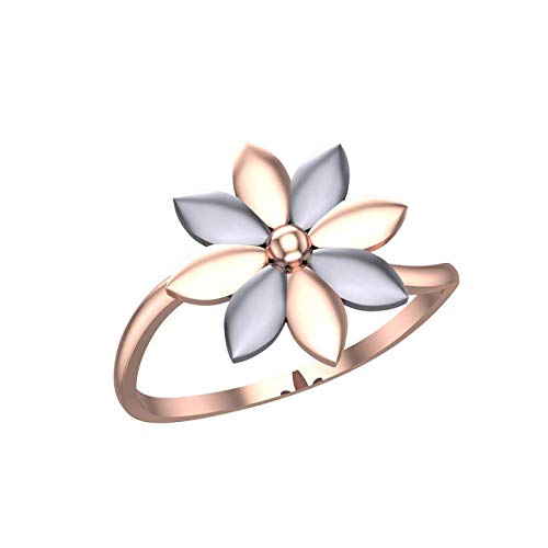Image of DISHIS 14K Yellow /White /Rose Gold Ring for Women