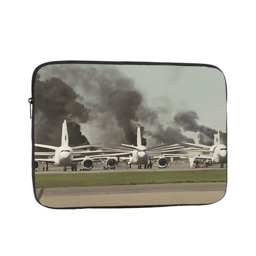 Housse pour ordinateur 17" antichoc Jet Fighter pour PC gamer