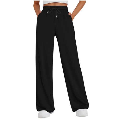 Pantalon de loisirs femme coupe ample parfait pour le bureau et la maison