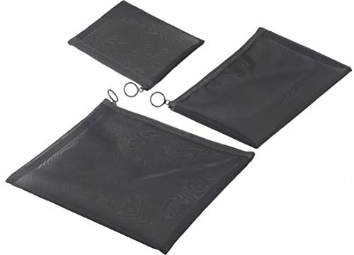 3PCS Small Zipper Bags for Purse, Mini Zippered Pouches for Makeup Cosmetic, Luggage Accessories for Travel - Thumbnail 5
