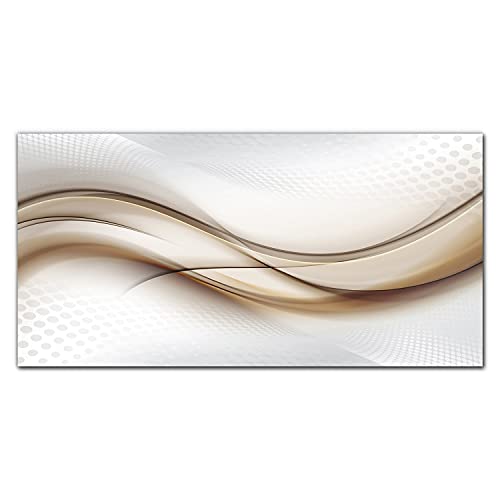 Photo sur verre acrylique de vagues avec finition haut de gamme pour design d'intérieur