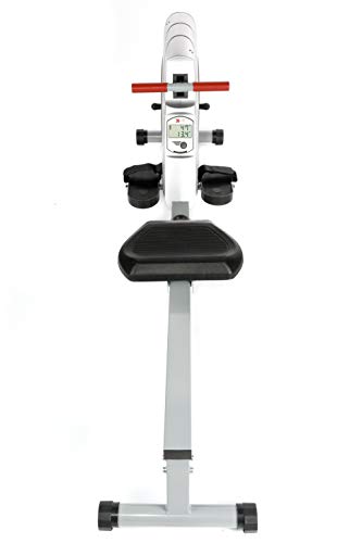 XS Sports R110 Home Rowing Machine-Folding with Adjustable Resistance-Fitness Rower (Silver) - Image 6