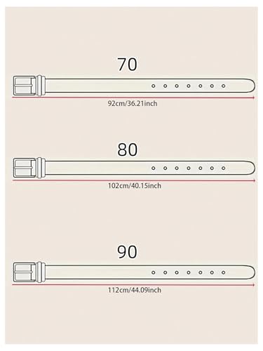 GORGLITTER Women's 3 Pack Leopard Belt Cheetah Print Cowboy Western Y2K Waist Bella Belt with Gold Buckle4