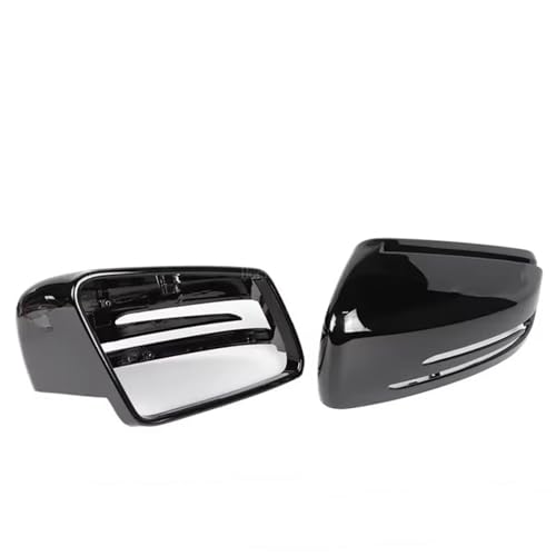 �T�C�h�~���[�J�o�[ �{���̃J�[�{���t�@�C�o�[�~���[�J�o�[ �u���b�N�~���[�J�o�[�I�[�o�[���C �ɓK������ W176 W246 W204 W212 W221 C117 X204 X156 �����p �Ԃ̃n�E�W���O�L���b�v(Black)