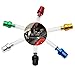 PRO BAT 10 Pack CNC Motorcycle Gas Fuel Cap Valve Vent Breather Hose Tube Gas Tank Cap Vent Two-way for Dirt Bike Pit Bike ATV All Factory CRF XR CR All Quads All Off-road Motorcycle, White