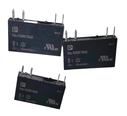Relé de estado sólido 41F-1A-24V evita arcos eléctricos en circuitos impresos de 4 pines