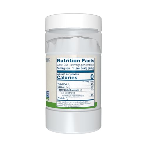 image for NOW Foods BetterStevia Organic Zero-Calorie Extract Powder, Keto Frien