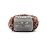 Hilo de lana merina Superfine DK para tejer y hacer punto, 100% lana merina súper suave y lavable 50 g Superwash Bola