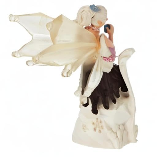 Schleich Bayala Chriseya Fairy Figurine - Ice Elf Toy With Magic Mirror For Kids Ages 5-12