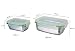 G.a HOMEFAVOR Fiambrera con Acero Inoxidable 2 Piezas Caja Bento Lunch Box...