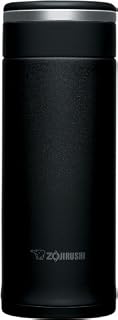 Zojirushi SM-JHE36BA Stainless Steel Travel Mug, 12-Ounce/0.36-Liter, Black