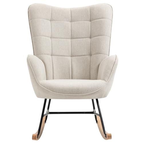 MEUBLE Cosy XXL-Sessel im skandinavischen Design Großer Polstersessel aus Stoff mit Hoher Rückenlehne und Armlehnen