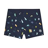 Color Kids Badehose mit Strandmotiven Dress Blues 116