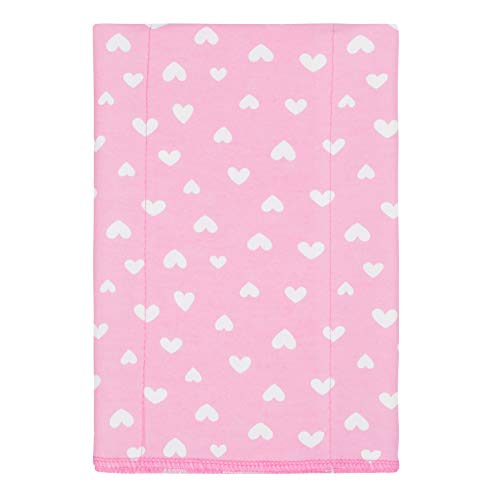 Gerber Baby Girls 4-Pack Flannel Burp Cloth, Fox, 20" x 14"