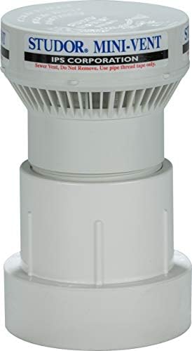Studor 20341 Mini-Vent Air Admittance Valve with PVC Adapter