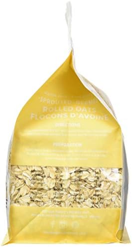 ONE Degree Sprouted Organic Rolled Oats, 680g - 4