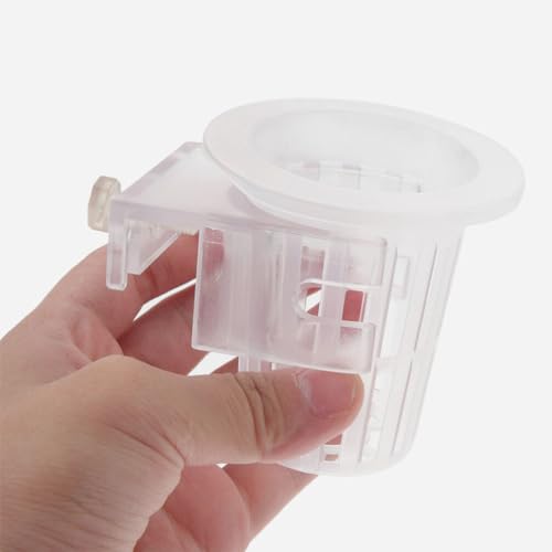 Image of FRCOLOR 4Pcs Hanging Aquarium Plant Holder with Suction Cups Fish Tank Planter Cup for Plants Promotes Water Circulation and Plant Growth