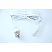OMNIHIL [UL Listed] White 5 Feet Long AC Power Cord Compatible with Sewing Machines P/N 85334 270085334