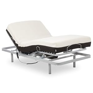 Gerialife Gelenkbett mit Memoryschaum-Matratze, 20cm