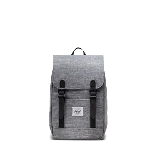 Image of Herschel Retreat Mini Backpack, Raven Crosshatch (Limited Edition), Mini - 10L